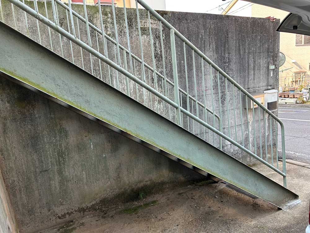 鉄骨階段_施工前